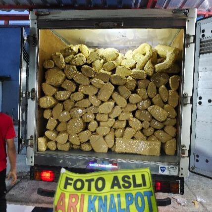 Silincer Knalpot Kapsul Pekajaman Silincer Komplit Per Klem Inlet 50Mm Bulat Foto Motor Motorcycle O