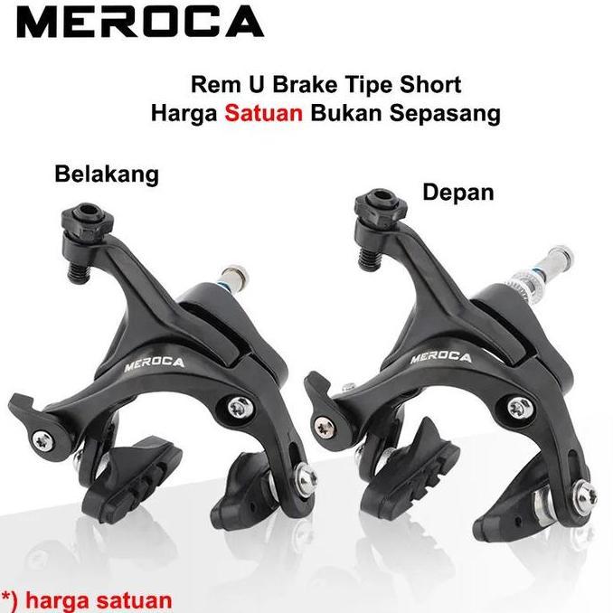 Meroca Rem Sepeda U Brake Double Pivot Short Seperti Shimano 105