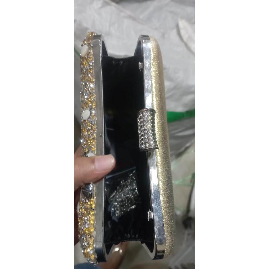 P9058 Tas Pesta Wanita  Cantik Tas Clutch Kondangan Elegan Acara Formal