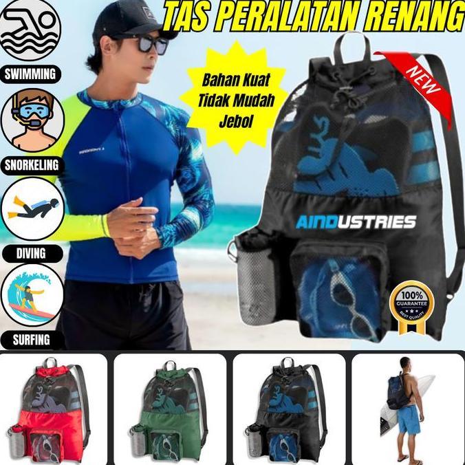 Waterproof Bag Tas Peralatan Swimming Untuk membawa Alat Lengkap Olahraga Berenang Menyelam Pantai P
