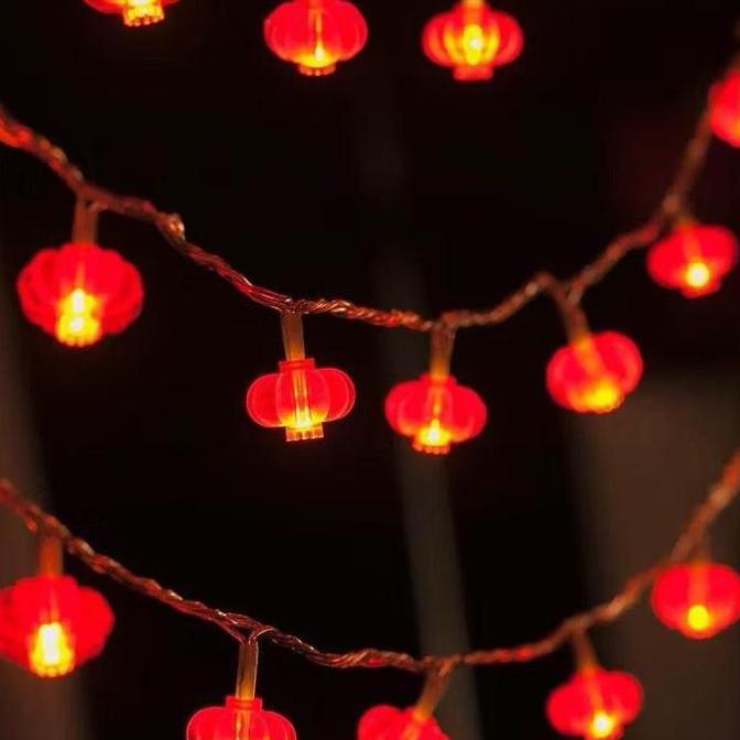 Gotogo- Lampu Led String Hiasan Lampu Imlek/Ornamen Imlek/Lampion Imlek/Lentera Imlek