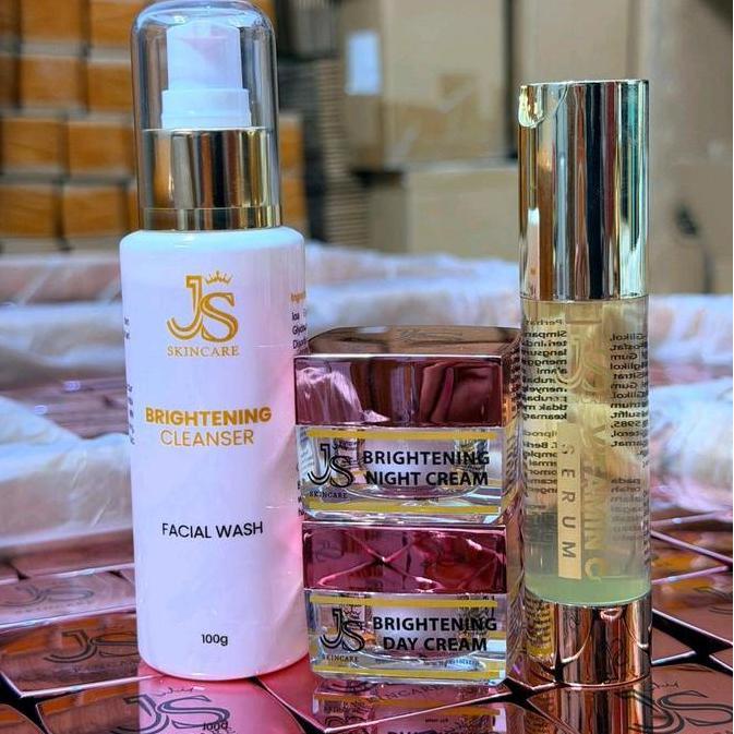 NEW JS SKINCARE Ready Brigtening Night Cream  js skincare exclusive krim glowing/ krim flek hitam/kr