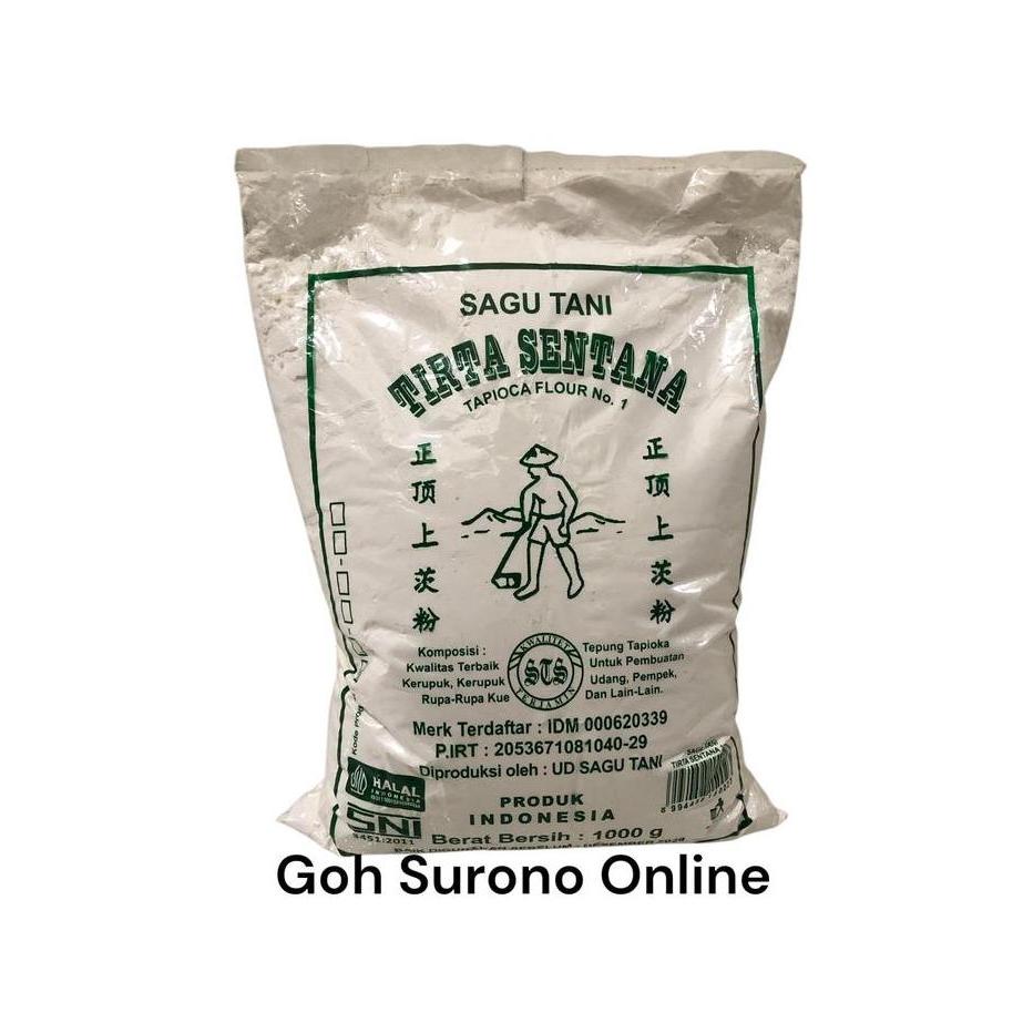 Weargo- Sagu Tani Tirta Sentana 1Kg Tepung Tapioca 1000G Halal
