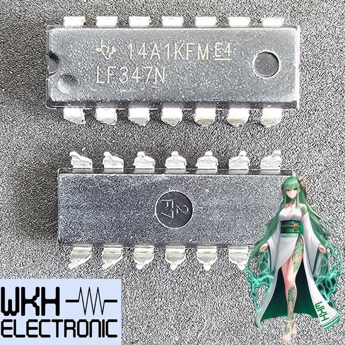 LF347N LF 347 N LF347 LF 347 WIDE BANDWIDTH QUAD JFET INPUT OPERATIONAL AMPLIFIERS CO27