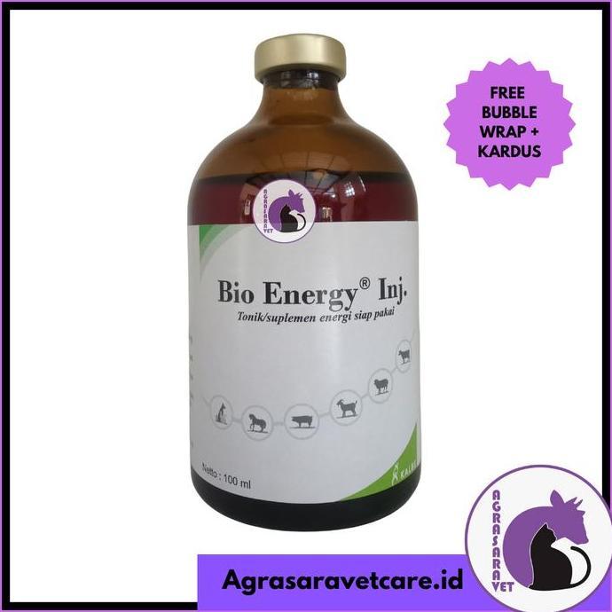 BIOENERGY 100 ml sumber ATP energi untuk hewan ternak mirip BIODIN