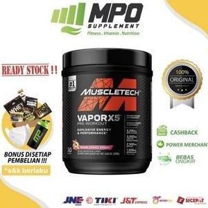 Mtech Vapor X5 Next Gen 30Servings Pre Workout Pwo Energy Booster