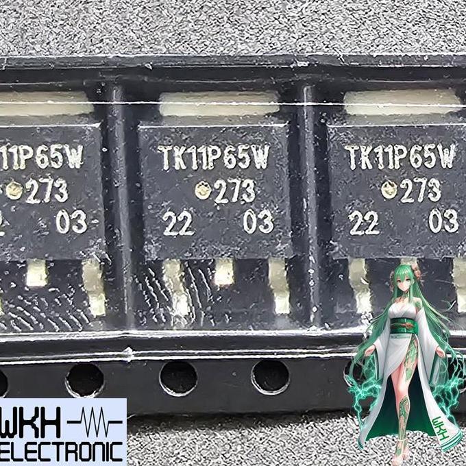 TK11P65W TK 11P 65W TO252 SMD N-CH 11A 650V MOSFET K11P65W CO27