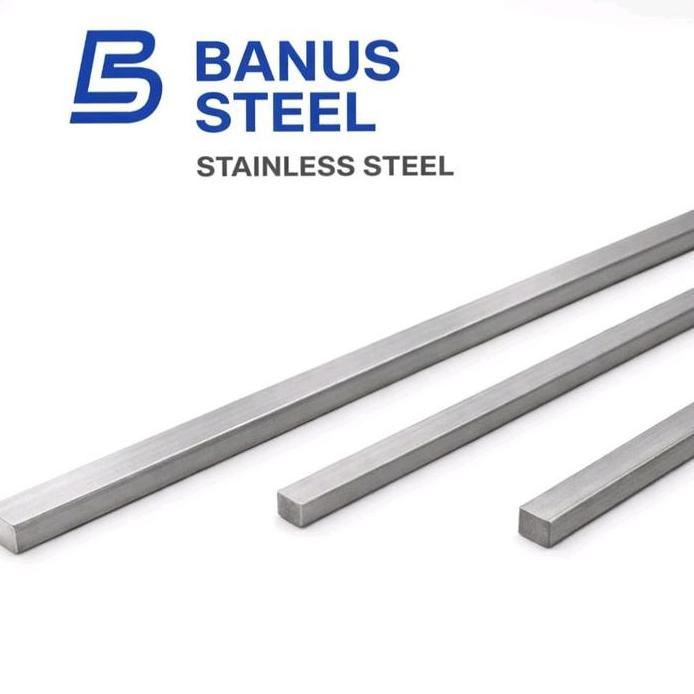 AS kotak stainless 12 mm x 12 mm x 6 meter full stainless 12 x 12 mm
