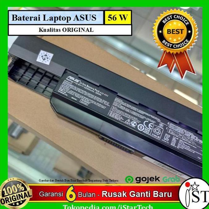 Baterai Laptop Asus A43 A43S A43Sa A43Sd A43Sj A43Sm A43Sv