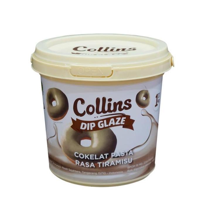 Collins Dip Glaze Tiramisu topping donat 1kg
