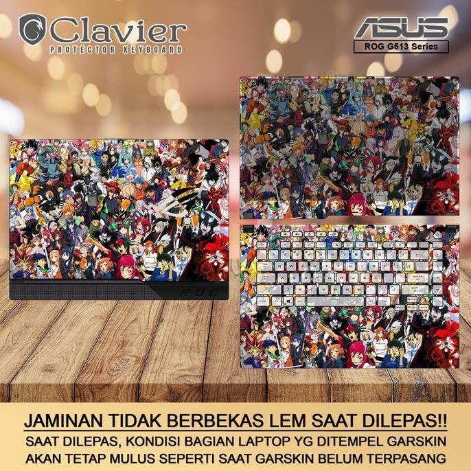 Cover Garskin Laptop Asus ROG G15 G513 G513I G513IH G513IM Transparan