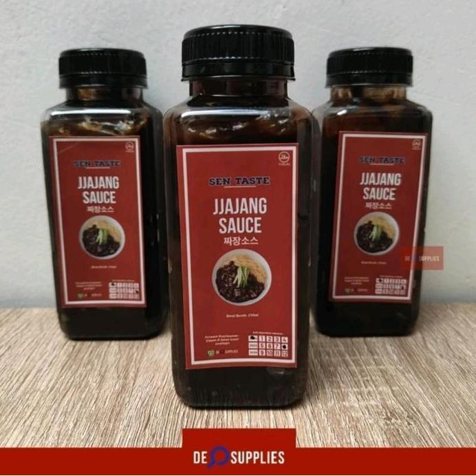Jjajang Sauce Sentaste 250ml - Saus Jjajangmyeon Korea Halal Blackbean