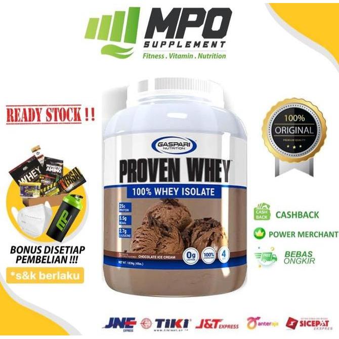Gaspari Nutrition Proven Whey 4Lb Gaspari Proven Whey Protein Isolate