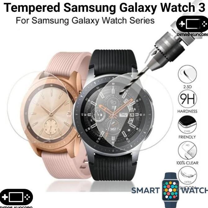 Tempered Samsung Galaxy Watch 3 antigores glass screen guard samsung galaxy watch 3 41mm 45mm