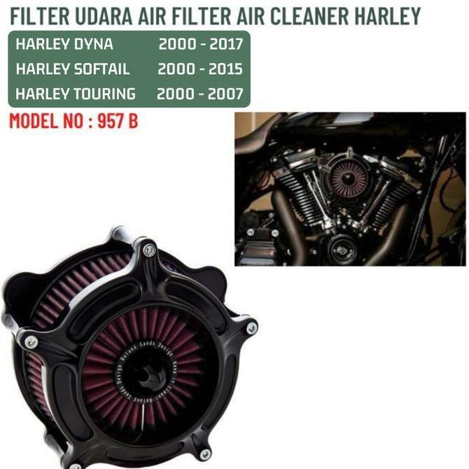 air filter UDARA HARLEY DYNA TOURING SOFTAIL model 957 B HARLEY
