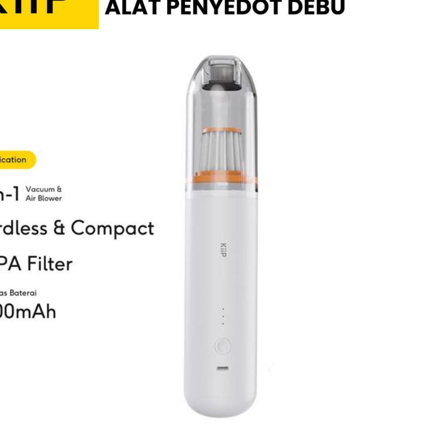 Kiip Vacuum Mini Portable Cleaner Alat Penyedot Debu Mobil Kasur Sofa