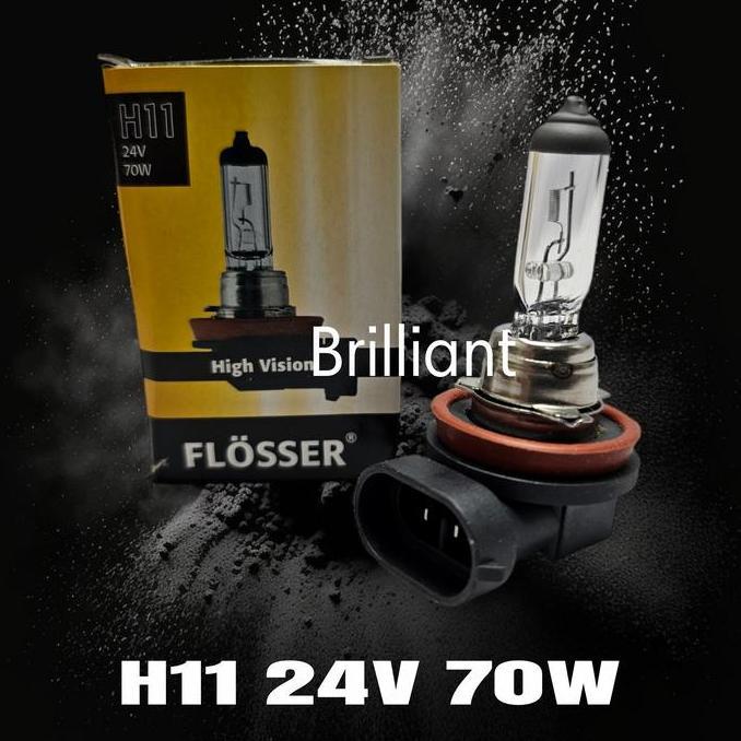 lokajiwotop / Bohlam Halogen H11 - Flosser Original - 24v Diskon