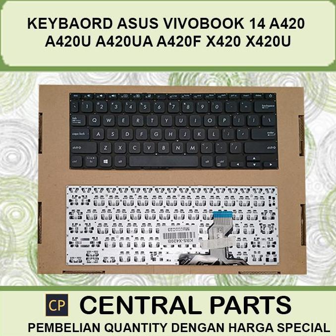 Keyboard Untuk Asus Vivobook 14 A420 A420U A420Ua A420F X420U X420 X420Ua