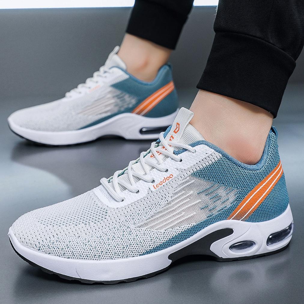NEW Leedoo Sepatu Sneakers Pria Casual Sneakers Lari Cowok Sepatu Tali Running Pria MR508