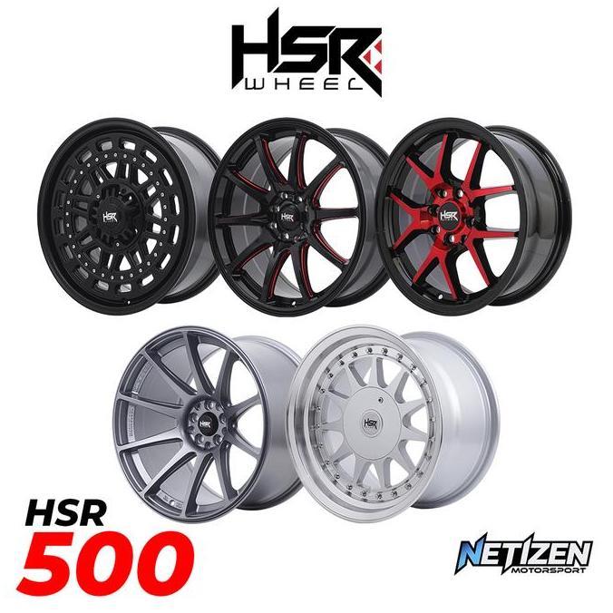 Terlaris Velg Mobil Ring 14 Hingga Ring 22 Hsr Wheel - Hsr500