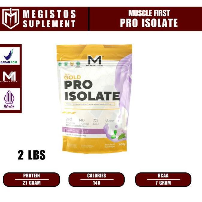 M1 Muscle First Gold Pro Isolate Whey 2Lbs