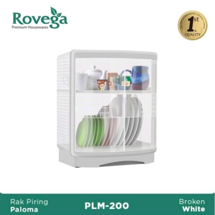 Rak Piring Plastik Premium Rovega Dish Rack Paloma Series