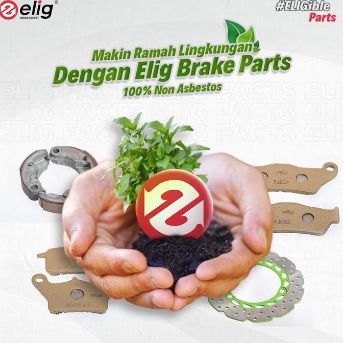ElKampas Rem Depan & Belakang Yamaha XSR 155 - EM100 & EM049