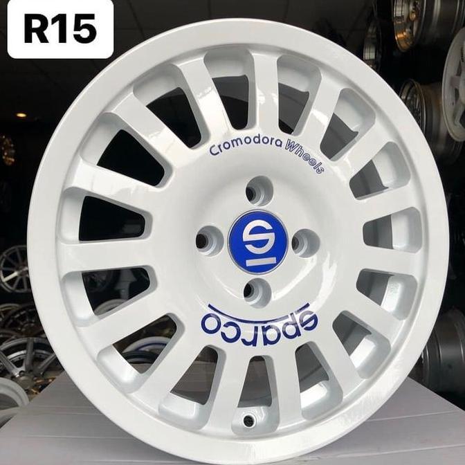 Terlaris Velg Sparco Coromodora Ring 15 Rally Pcd 5X114,3 & 4X100