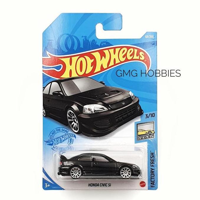 H 2021 HONDA CIVIC SI HITAM HOTWHEELS HOT WHEELS DIECASF MOBIL