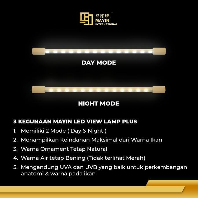 Acquario- Lampu Led Mayin Plus Aquarium Ikan Arona / Arna - 172Cm