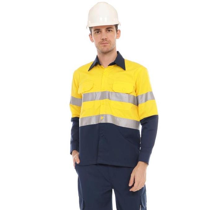 Baju Wearpack Kerja Safety Proyek Tambang Hse K3 Hifiz Skotlet Reflector Teknisi Workwear Jaket Safe