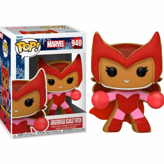 Funko POP Marvel Holiday - Gingerbread Scarlet Witch Wanda #940