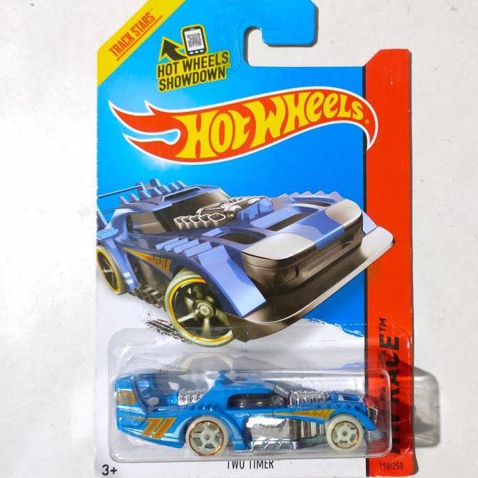 HOTWHEELS HOT WHEELS TWO TIMER BIRU 2014 HW RACE TRACK STARS RARE FUN99
