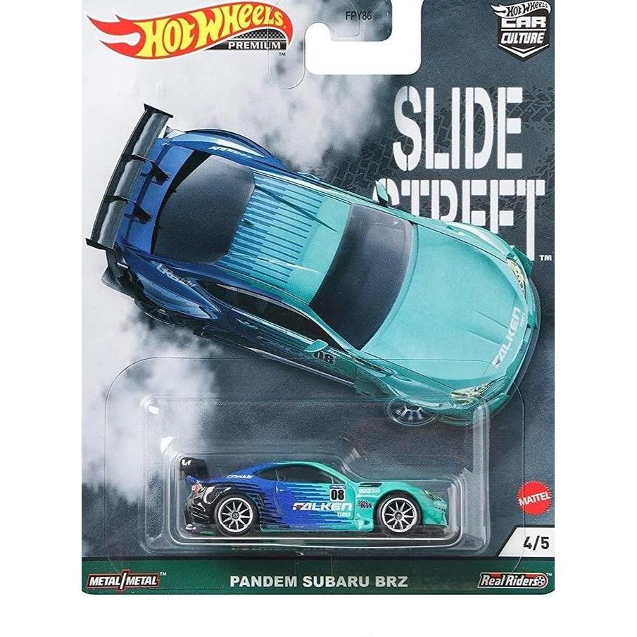 1/64 PANDEM SUBARU BRZ HOTWHEELS SLIDE STREET HOT WHEELS DIECAST