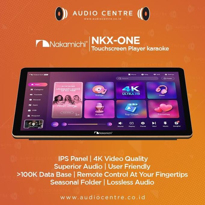 NAKAMICHI NKX ONE PLAYER NAKAMICHI WITH TOUCHSCREEN 2IN1