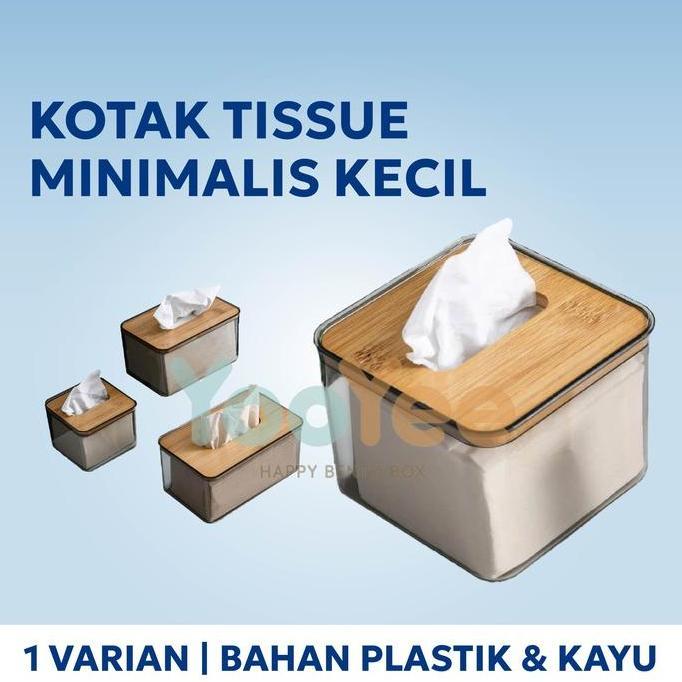Kotak Tissue Box Kotak Tisu Dapur Wadah Tempat Tisu Minimalis Kecil