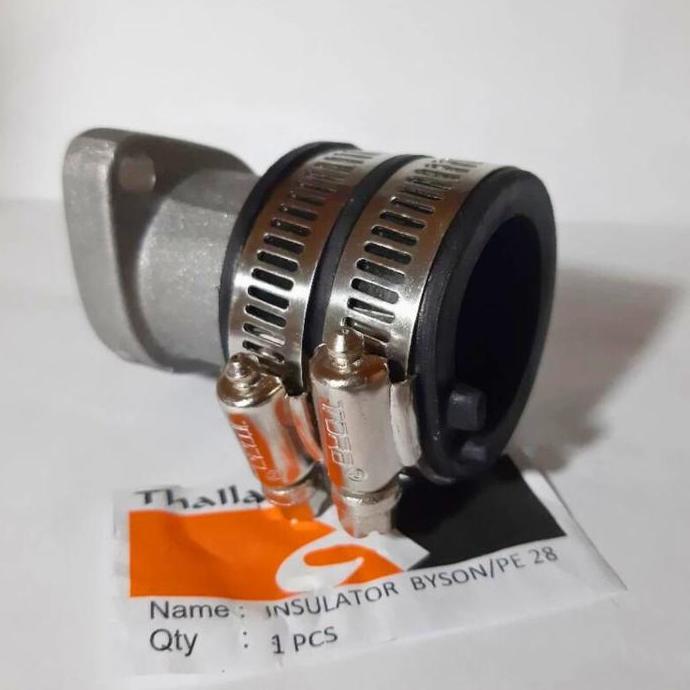 Paket Promo Pnp sepeda Motor Byson Intek Intake Manipul Manipol Angsa Hitam Silver Karbu Karburator 