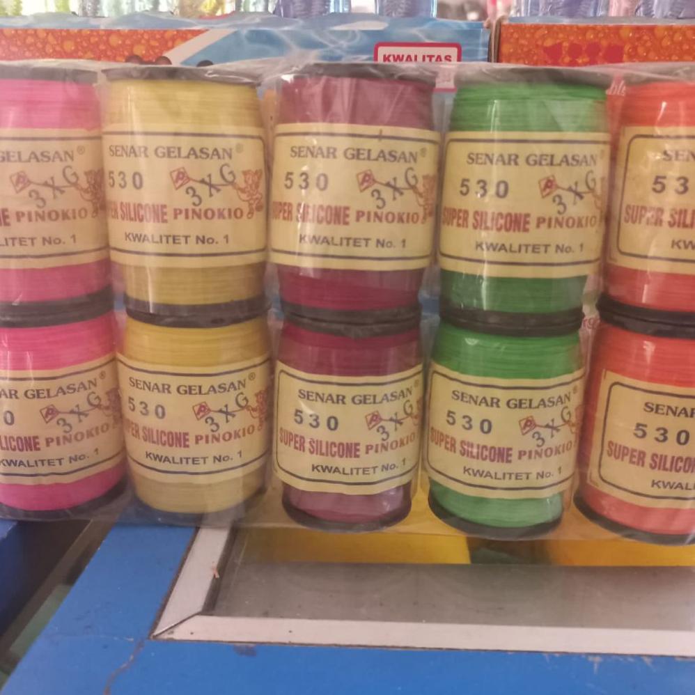 BIMESTORE BENANG GELASAN BENANG LAYANGAN PINOKIO GELASAN KECIL BIASA ORIGINAL