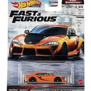 Toyota GR Supra Hotwheels Fast Superstars Fast Furious Diecast Mobil