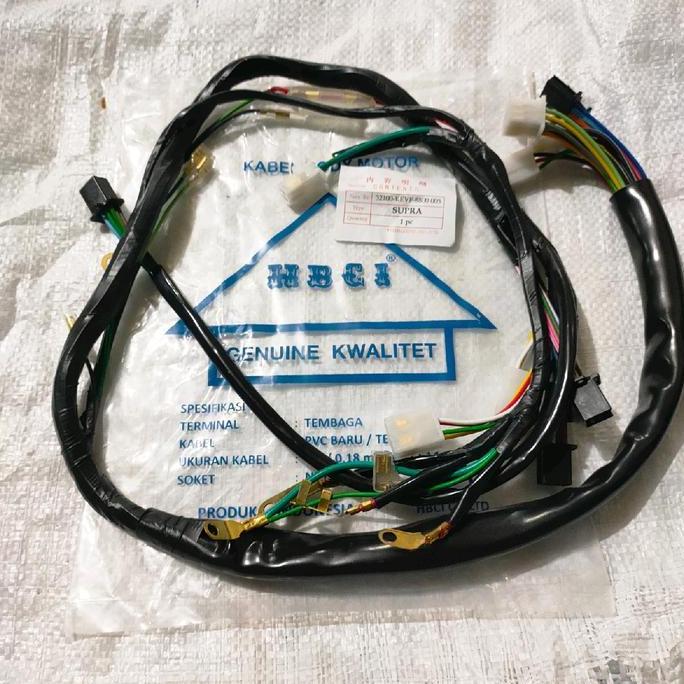amandacuan / Kabel Body Bodi Full Set Supra X,Supra Lama,Supra XX (KEV)KOMPLIT+KABEL AKI+KABEL SEKRI