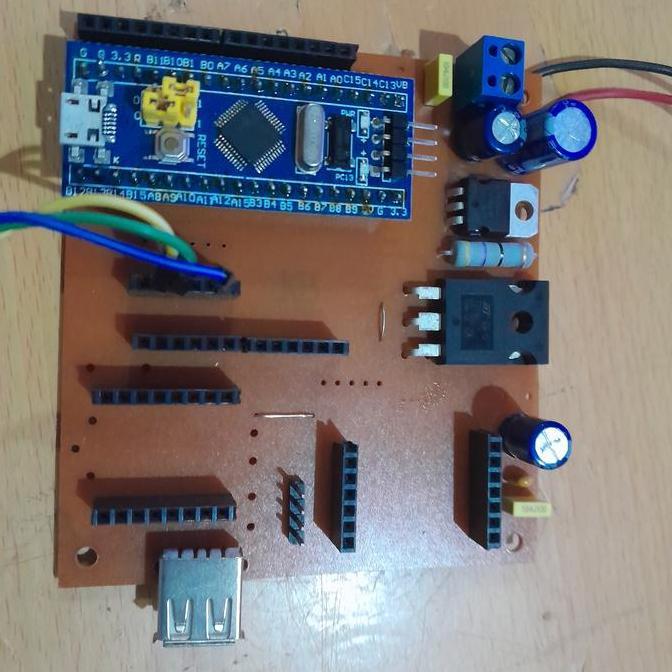KIT ARDUINO STM32 LCD TFT - RTC - DFPLAYER MP3 - I2C PROTOCOL (TANPA MP3,TANPA RTC,TANPA LCD) SAF12