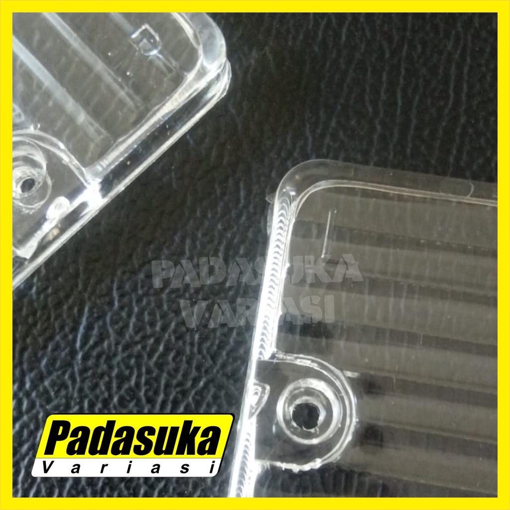 Sepasang Mika Bemper Bumper L300 Putih Mika Lampu Bemper L300 Mika Sen Bemper Depan L300