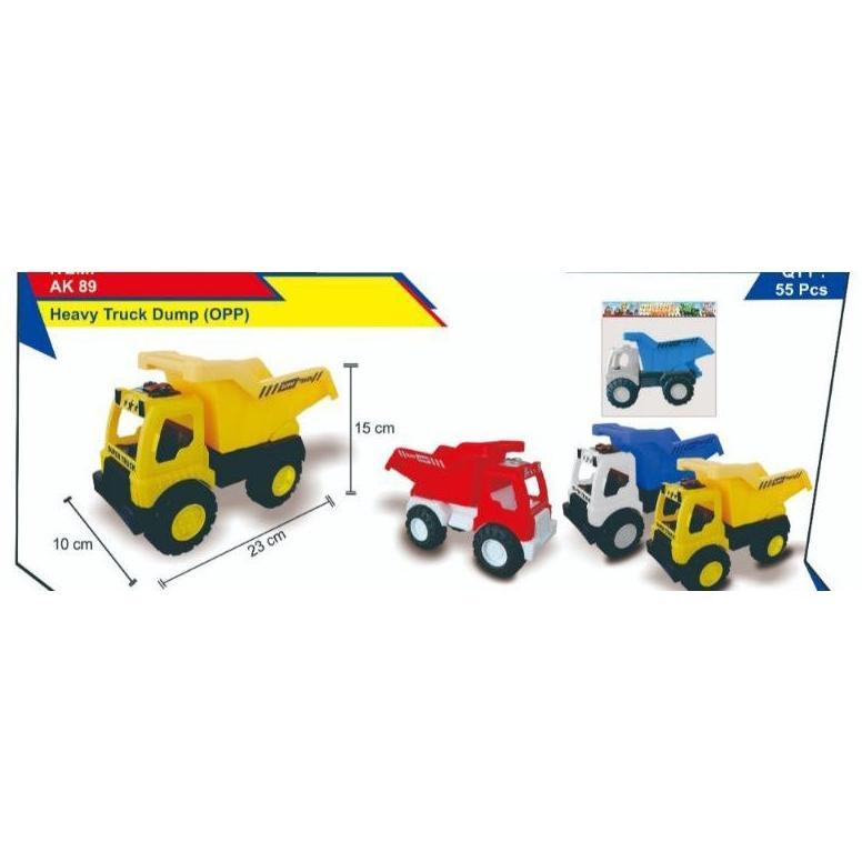 HOT MCC AK89 - Mainan Truk Dump Truck Pasir Jomplang Warna AK89