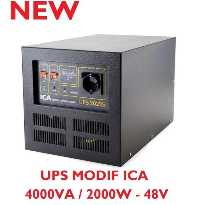UPS MODIF ICA 2022B 4000VA 2000Watt 48VDC UPS NEW