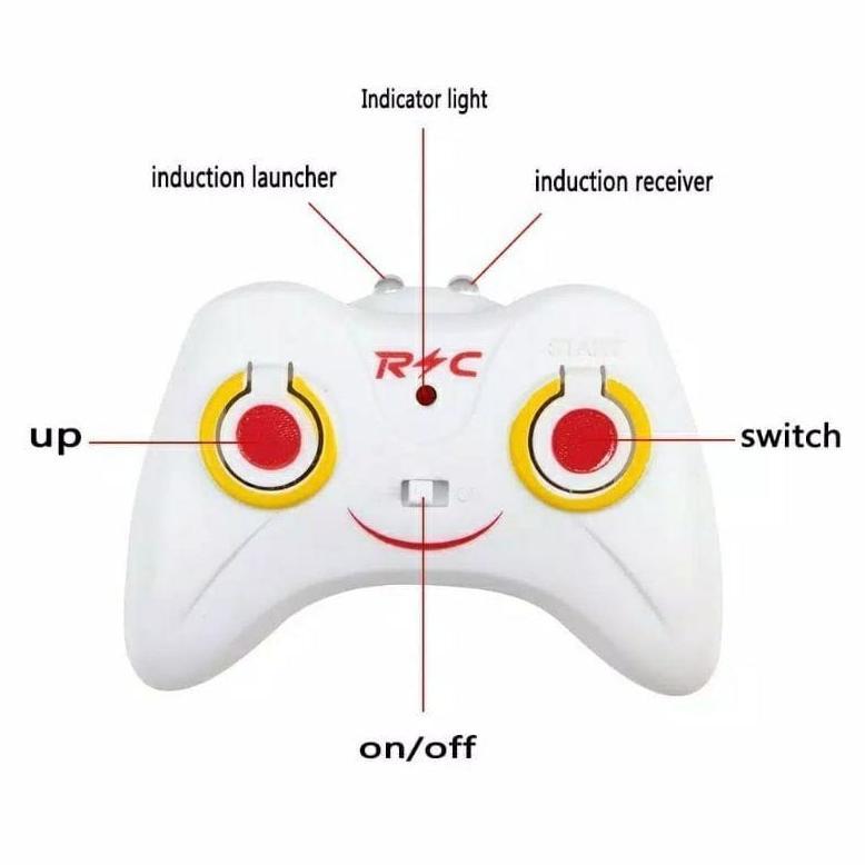 GARANSI Mainan Helikopter Remote Control dan Sensor Tangan USB Cas / Mainan Anak Pesawat Terbang RC