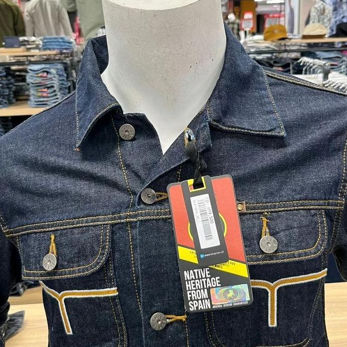 JAKET DENIM MERK LOIS ORIGINAL REGULER NEW ART Pria Nyaman