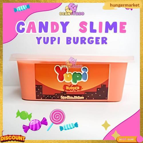 Candy Slime Burger By Slime Bintaro || Tofu Slime || Slime Termurah | || Slime Berkualitas Mutu Terb