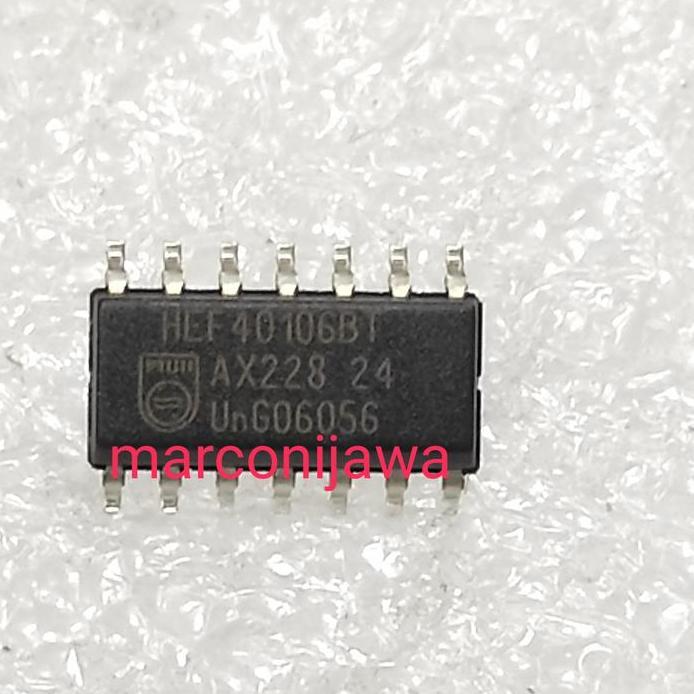 HEF40106BT ic smd tempel