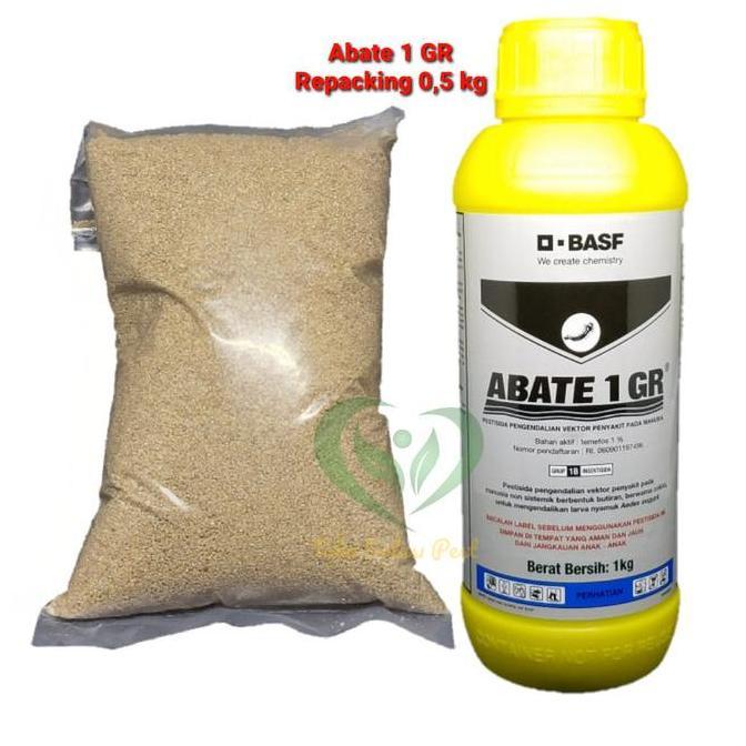 Abate 1 GR pembasmi jentik nyamuk isi 500 gram larvasida dbd malaria