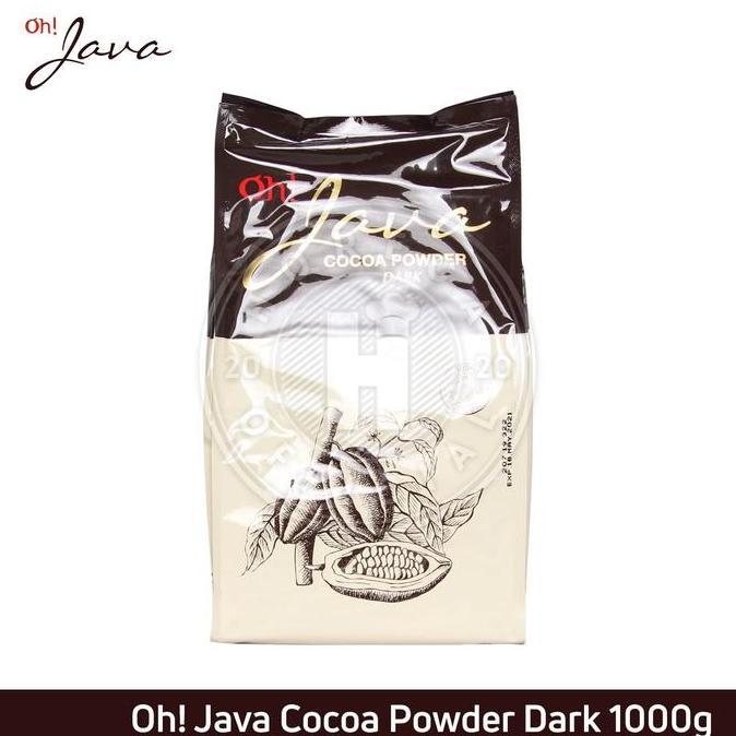 OH JAVA COCOA POWDER DARK CHOCOLATE 1KG / OH JAVA COKLAT KAKAO BUBUK